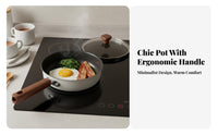 Non-Stick Skillet Induction and Gas Compatible Nonstick Frying Pan for Dorm Room
