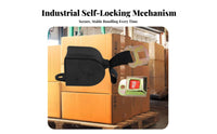 Retractable Pallet Strap High Tensile Strength Automatic Retractable Strapping Heavy Duty Self Retracting Cargo Strap for Warehouse, Logistics