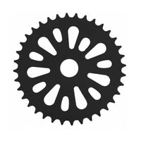 Cycle Chainring Lightweight Design Bike Crankset Plate Dragon Tail Chainwheel Electroplated Surface Single Speed Sprocket