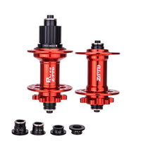 Front and Rear Hub Pair Bearings 32 Hole Lightweight Freewheel Hub for Cyclists, Wheel Building, Trail Riding
