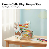 Mini Xylophone Toy Colorful Beads Educational Bead Maze Table for Kids