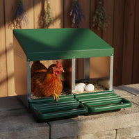 Chicken Laying Box Rust-Resistant Chicken Coop Accessories Easy to Clean for Rural homeland