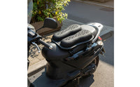 Waterproof Motorcycle Gel Seat Cushion Sun Protection Honeycomb Gel Seat Cushion Cooling Effect Pressure Relief for Long-Distance Riders, Commuters, City Commuting, Road Trips