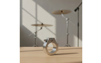 Anti-Slip Drum Stand Clamp with Locking Tab Nonslip Drum Memory Lock Stable Hardware Secure for Drummers
