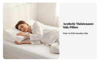 Breathable Material Side Sleeping Beauty Pillow Removable Washable Cover Face Cradle Pillow for Women, Back Sleepers, Bedroom, Night Time