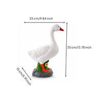 Goose Statue Outdoor Garden Goose Decor Authentic Yard Art for Flower Bed
