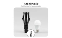 3 Pieces High Ceiling Bulb Remover Tool Accommodates Most Bulbs High Ceiling Bulb Changer for Maintenance Workers
