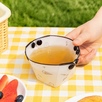 Picnic Set, Foldable Cup, Portable Foldable Cup, For Camping, Foldable Bowl, Plastic, Multi-Functional Tableware Set