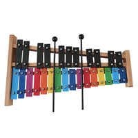 27-Note Xylophone with Mallets Lightweight Xylophone Percussion Kit Portable Percussion Instrument Set for Classroom