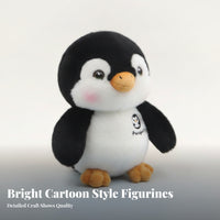 Furry Driver Headcover Penguin Driver Head Cover Furry Penguin Golf Cover Realistic Design