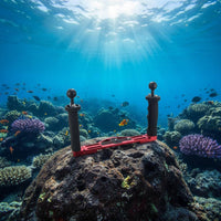 Diving Camera Handle Tray Lightweight Diving Camera Bracket Aluminum Alloy Underwater Tray Grip for Divers, Marine Photography