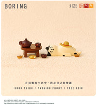 躺平发财金元宝可爱小猫桌面装饰小摆件治愈系小相框小夜灯送礼物