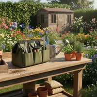 Garden Organizer Bag Portable Garden Tool Bag Tool Organizer Tote for Yard Work
