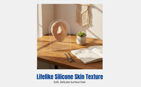 Multi-Part Silicone Facial Features Model, Ear, Nose, Eye, Brow, Tongue, Lip, Piercing Practice, Teaching Display