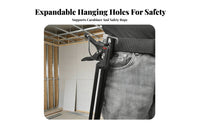 Hands-Unrestricted Quick Release Tool Clip Single-Handed Operation Belt Mount Tool Holder Universal Compatibility for Professionals