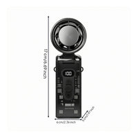 Foldable Handheld Fan Neck Strap Portable Cooling