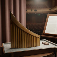 15 Pipe Bamboo Flute Standard Pitch Bamboo Flute Portable Tunable Panpipes for Students, Home Study