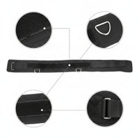 Power Jumping Training Waist Belt Padded Resistance Training Belt Sturdy Jump Coach Resistant for Athletes