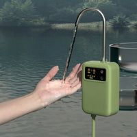 Built-in Light Portable Electric Water Pump Food Grade Material USB Water Pump Hands Free Outdoor Gear for Fishing, Camping, Hand Washing Mixing