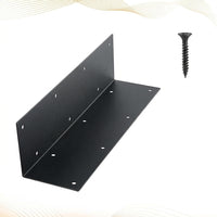 Raised Beds for Garden Steel Angle Brackets with Fasteners, Heavy Duty Corner Brackets for Raised Planter, Powder Coated DIY Garden Beds, Steel