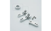 Metal 25T Servo Arm Compact Servo Arm with Split-Clamp Robust Low-Profile for Hobbyists