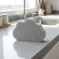 PVA Microfibre Cloth and Seep Environmentally-friendly Sponges, Gray Sponge for Glass and Mirrors, Fast-Drying Reusable Microfibre Cloth