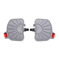 Bike Pedals with Straps Non-Slip Exercise Bike Pedals with Straps Adjustable