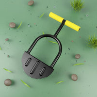 Wide Foot Pedal Half Moon Edger Easy to Use Manual Step Edger Gardening Tool for Lawn, Yard