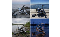 Heavy Duty Saltwater Rotating Reel Rugged Rotating Fishing Reel Tackle Ultra Smooth for Anglers