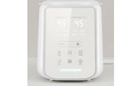Touch-Control Baby Bottle Warmer with Digital Display Electric Bottle Warmer with Clear Cover Safe Hygienic for Kitchen