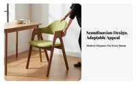 Triangular Frame Armchair Nordic Appearance Upholstered Armchair Minimalist Design Padded Comfort for Adults, Residents, Study