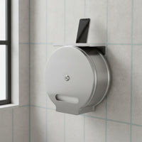 Bath Tissue Dispenser with Shelf Rustproof for Businesses