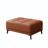 High-Density Foam Filling Tufted Rectangular Bench Sturdy Construction Footstool Easy to Clean Ottoman Stable Support for Homeowners, Families, Pet Owners, Living Room, Bedroom, Small Areas, Entryway