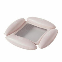 Open-Center Inflatable Pool Lounger Breathable Mesh Float Bed Printed Pattern Four-Tube Float Bed Lightweight
