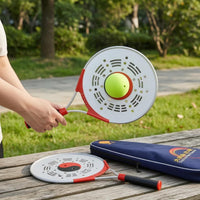 Anti-Slip Handle Taiji Rouli Ball Racket Aluminum Alloy Double-Sided Racket