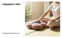 Soft and Comfortable Colorful Tatami Cushion Multi-Functional Luxuriously Soft Petal Floor Pillow Good Resilience for Adults, Balcony