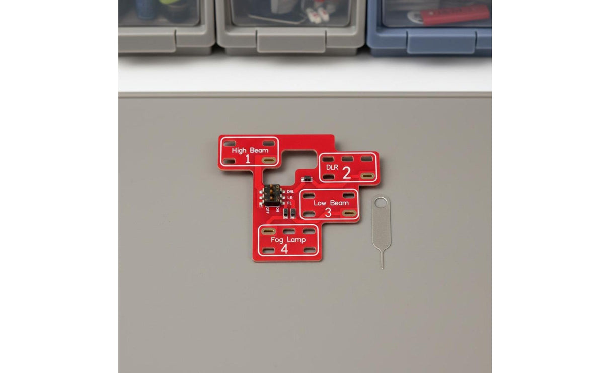 8 High Modification Circuit Board Easy Installation All Lights on Module Headlight Wiring Modification Board