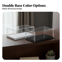High Clarity 1:87 Scale Car Display Case Glueless Assembly Model Car Display Box Detachable Design for Collectors, Hobbyists