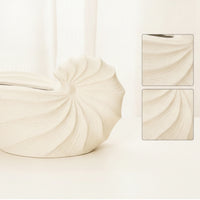 Ceramic Tissue Box Coastal Holder Chic for Office