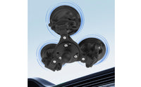 Triple Suction Cup Mount Adjustable Suction Cup Mount with Ball Joint Low-Profile Bracket for Drivers
