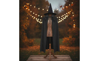 Halloween Witch Costume Pointed Cape with Hat Draped Witch Cape Sturdy for Cosplay