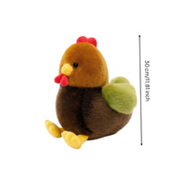 Chicken Stuffed Toy Soft Stuffed Chicken Adorable for Playroom, Kids