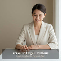 Pearl and Crystal Button Luxury Look Rhinestone Shank Button Elegant Design