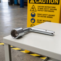 Cylindrical Cab Wrench Compact Wrenches Limited Access Tool Metal for Mechanics