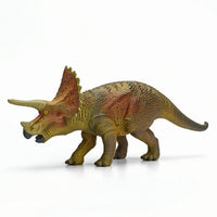 Triceratops Figurine Hand-Painted Triceratops Figure Dinosaur Figurine Lifelike Dinosaur Toy Textured for Collectors