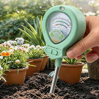 4-Function Soil Tester Meter Selector Switch Garden Tool Accurate Readings