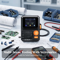 Color Display Component Parameter Tester Automatic Mode Multifunction Tester Handheld Electronics Tool Battery Powered