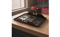 Sturdy Battery Tray with Clamp Long-Lasting Battery Tray with Hold down Clamp Anti-Vibration Hardware Corrosion-Resistant for DIY Mechanics