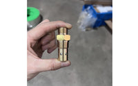 Threaded Brass Vertical Check Valve Compressor Unidirectional-Way Valve Side Vent Holes Hardware Part