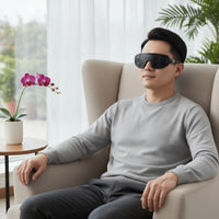 Wraparound Perforated Glasses Sleek Perforated Glasses with Resin Frame for Adults, Eye Training, Home Practice